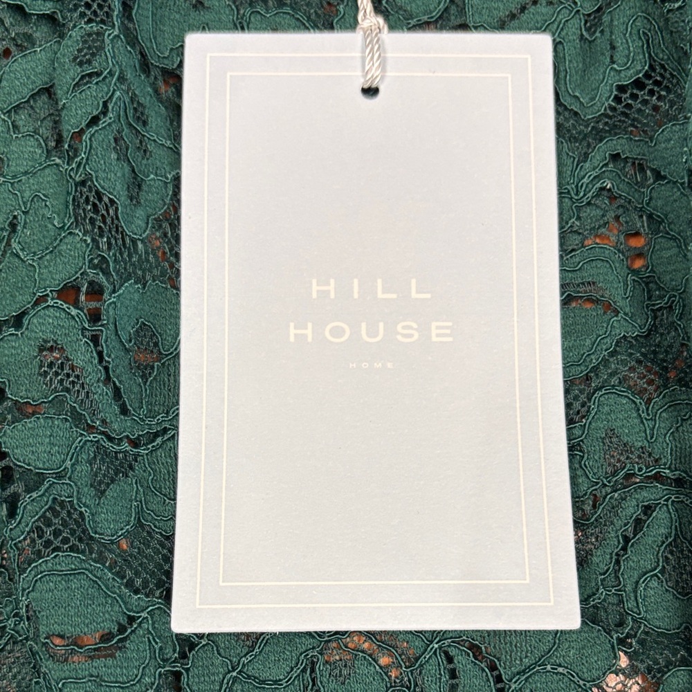 Hill House Emerald Lace Blouse - Picture 3 of 8